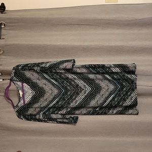 3/4 length sleeve dress